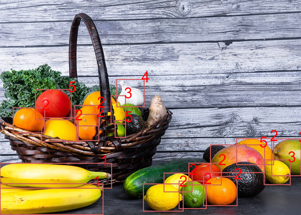 Un assortiment coloré et vivant de fruits frais, soigneusement placés dans un panier en osier.