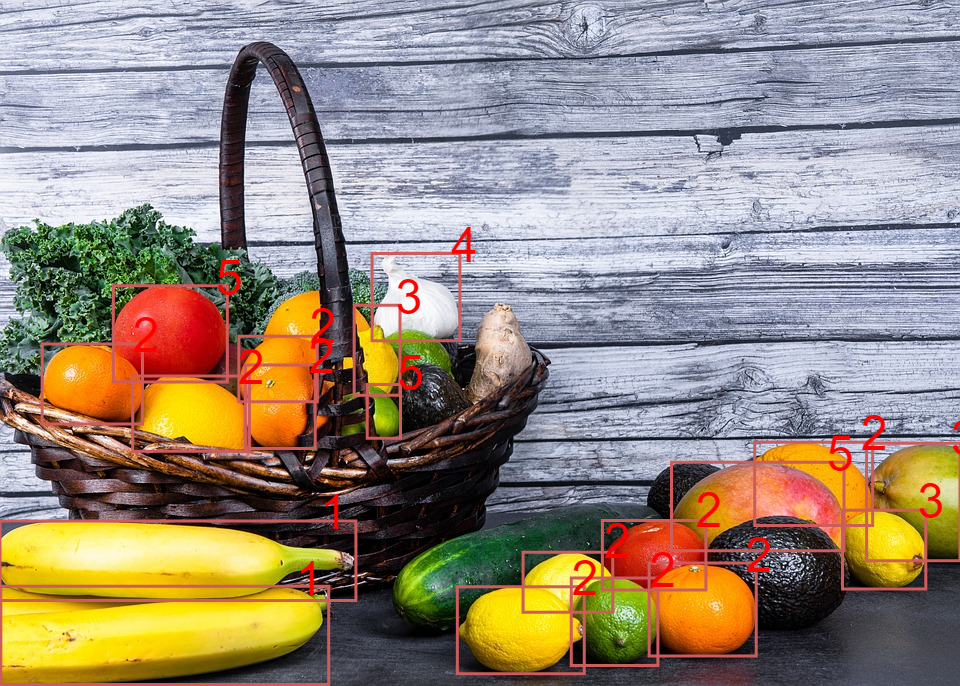 A vibrant and colorful assortment of fresh fruits neatly arranged in a wicker basket. The basket includes a variety of fruits such as strawberries, blueberries, oranges, grapes, and kiwis. 